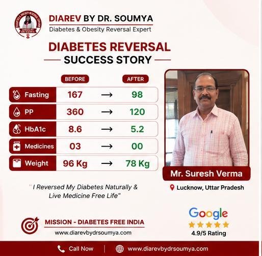 Diabetes reversal success story 1