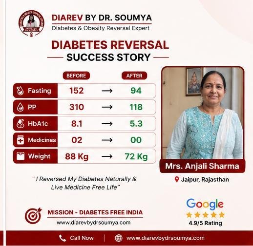 Diabetes reversal success story 2