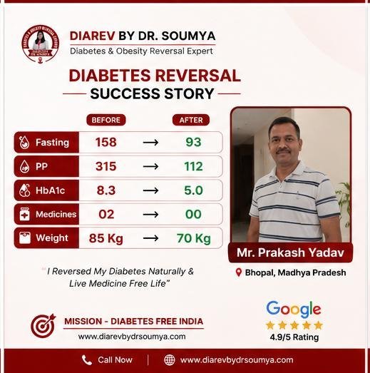 Diabetes reversal success story 5